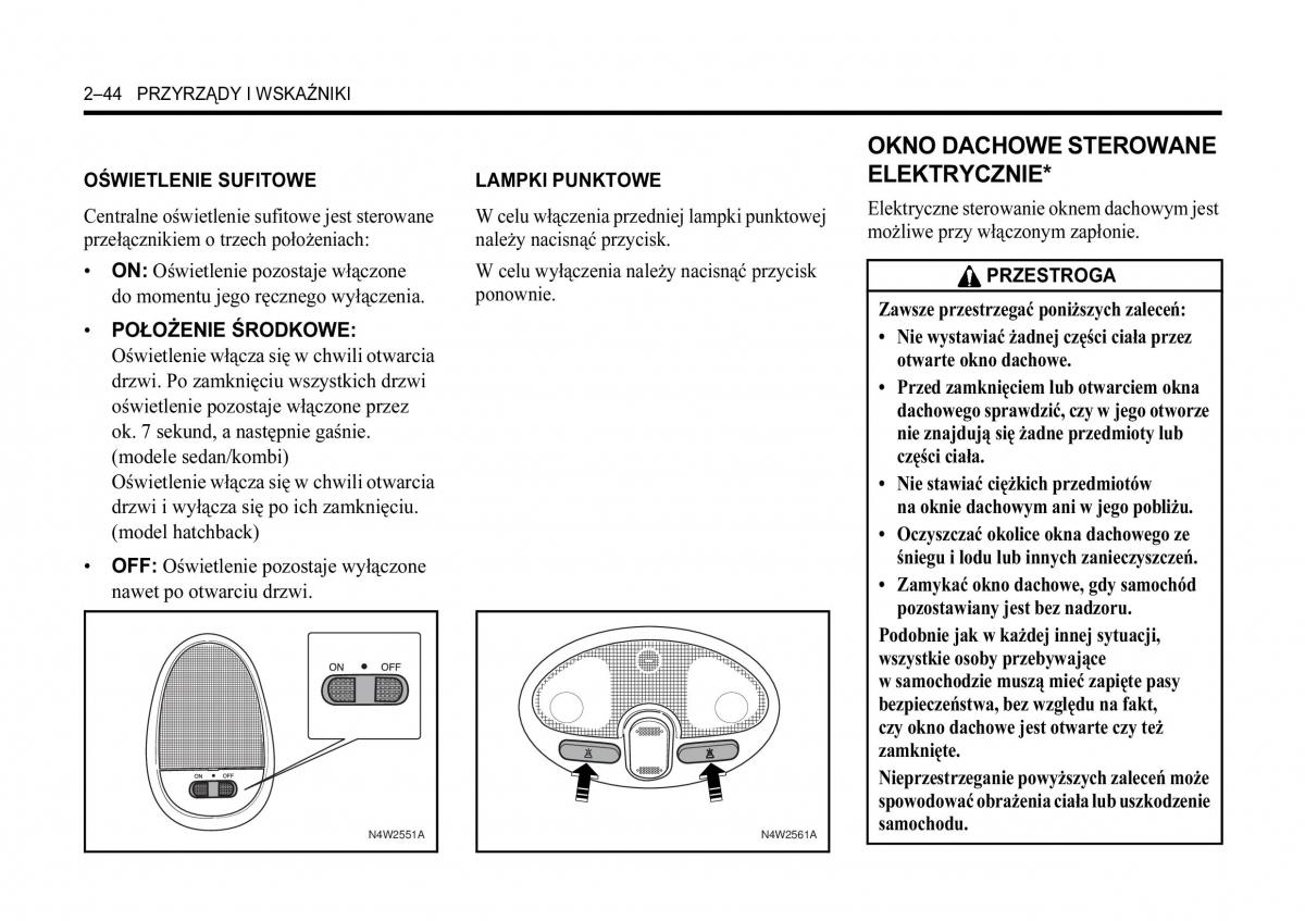 Chevrolet Lacetti instrukcja obslugi / page 78