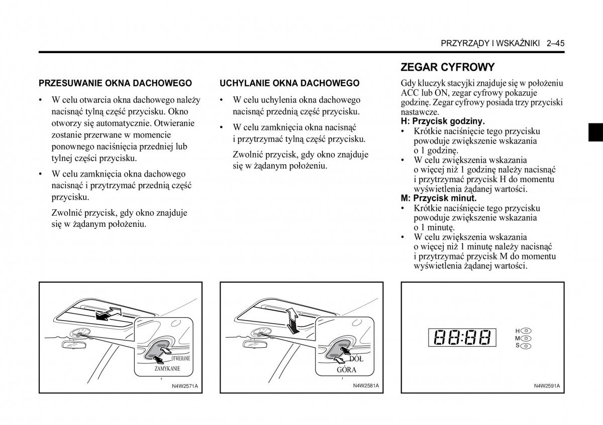 Chevrolet Lacetti instrukcja obslugi / page 79