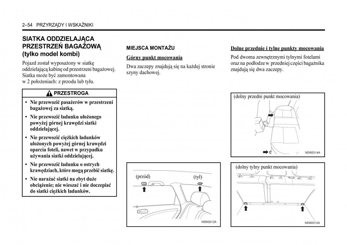 Chevrolet Lacetti instrukcja obslugi / page 88