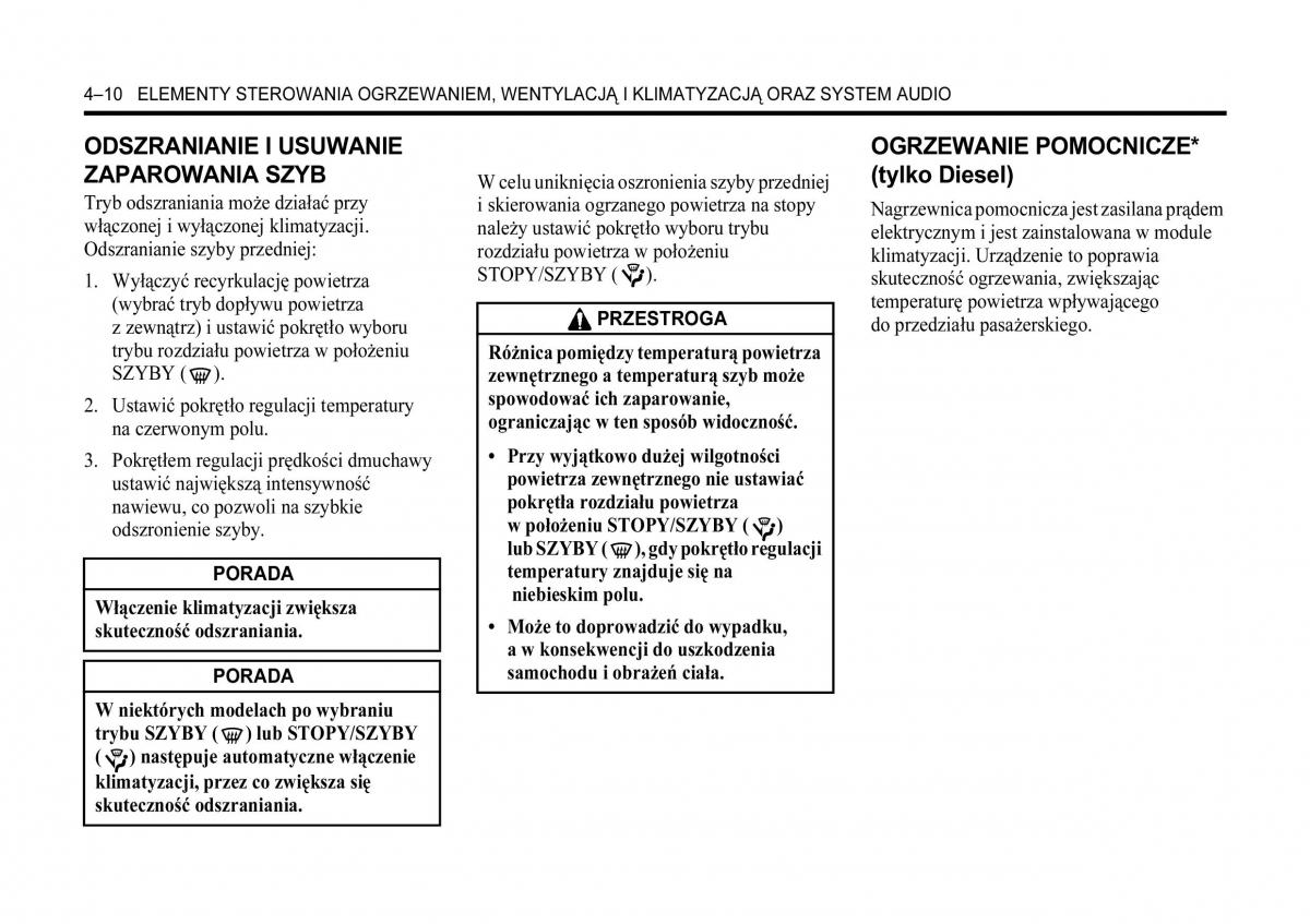 Chevrolet Lacetti instrukcja obslugi / page 144