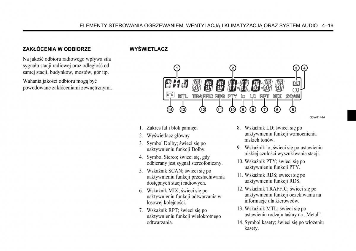 Chevrolet Lacetti instrukcja obslugi / page 153