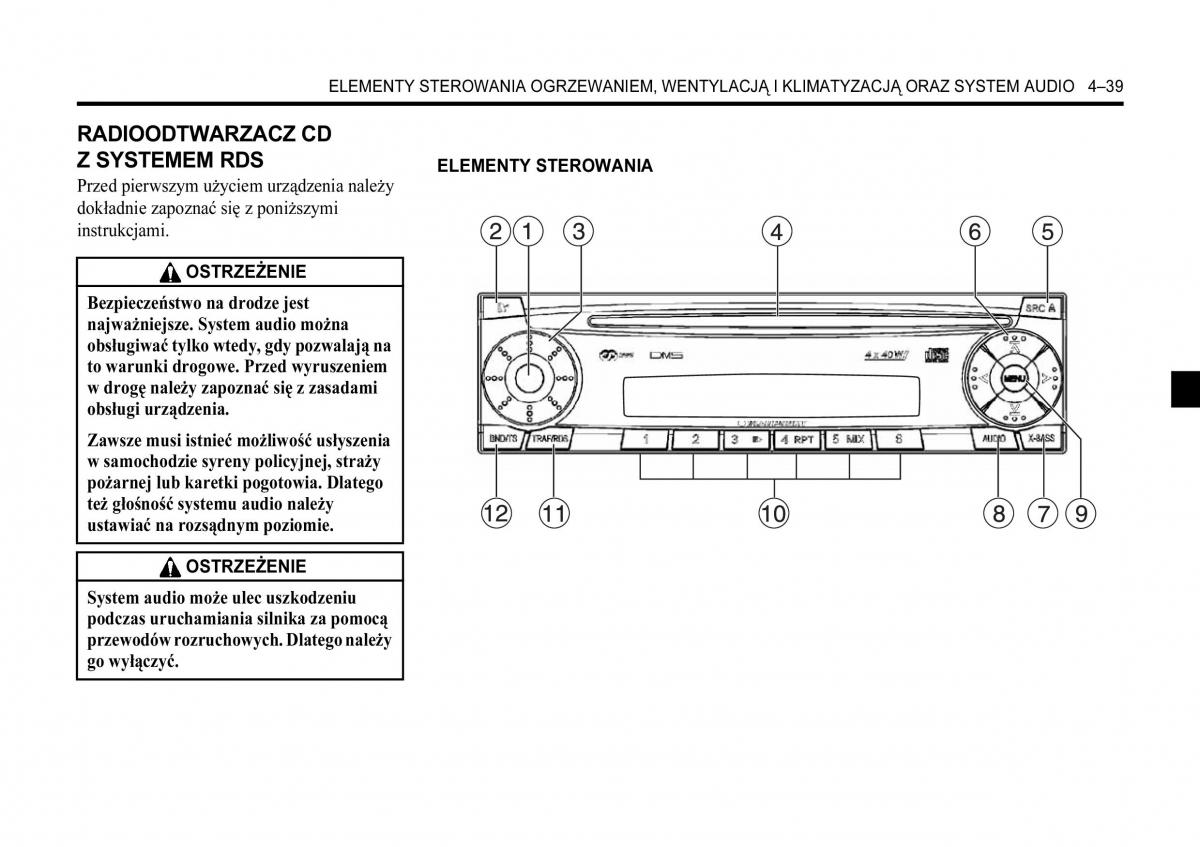 Chevrolet Lacetti instrukcja obslugi / page 173