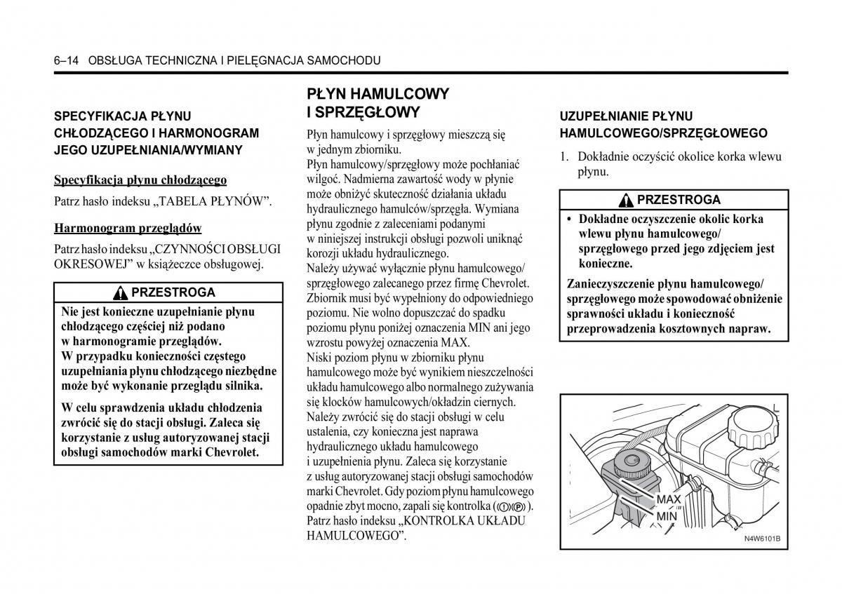 Chevrolet Lacetti instrukcja obslugi / page 224