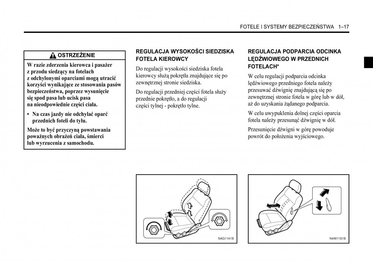 Chevrolet Lacetti instrukcja obslugi / page 23