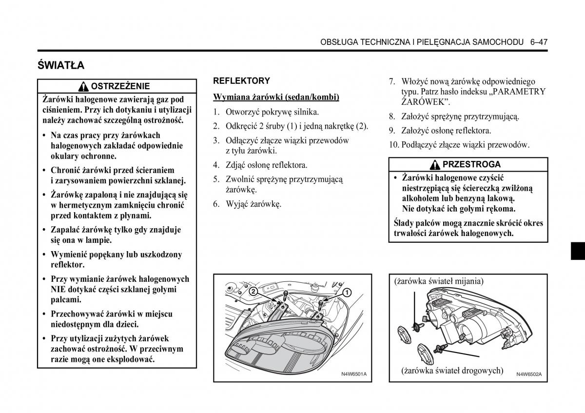 Chevrolet Lacetti instrukcja obslugi / page 257