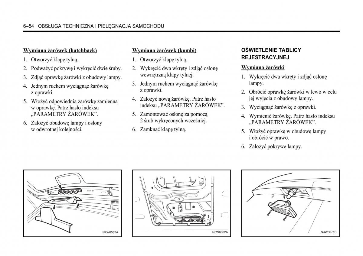 Chevrolet Lacetti instrukcja obslugi / page 264