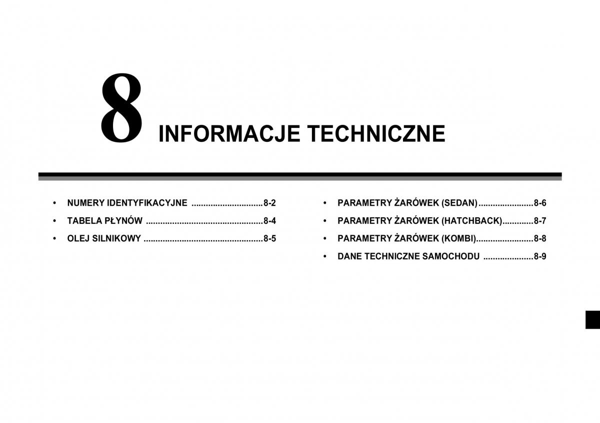 Chevrolet Lacetti instrukcja obslugi / page 273