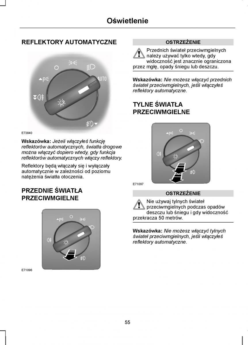 Ford C Max I 1 instrukcja obslugi / page 57