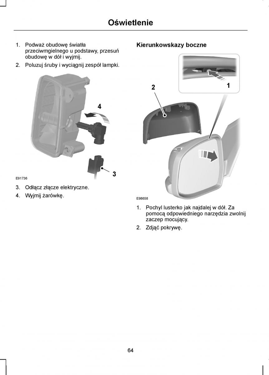 Ford C Max I 1 instrukcja obslugi / page 66