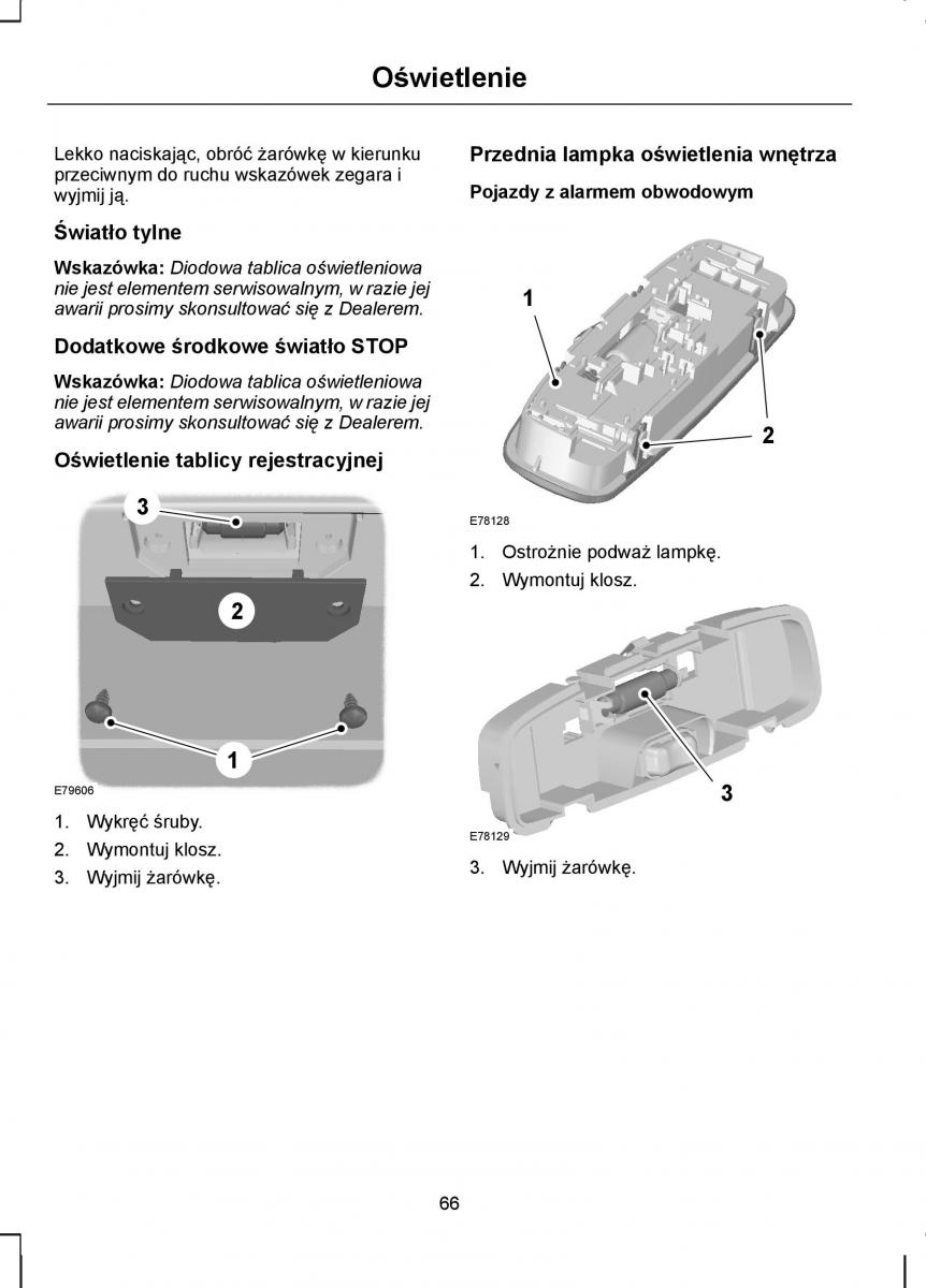 Ford C Max I 1 instrukcja obslugi / page 68