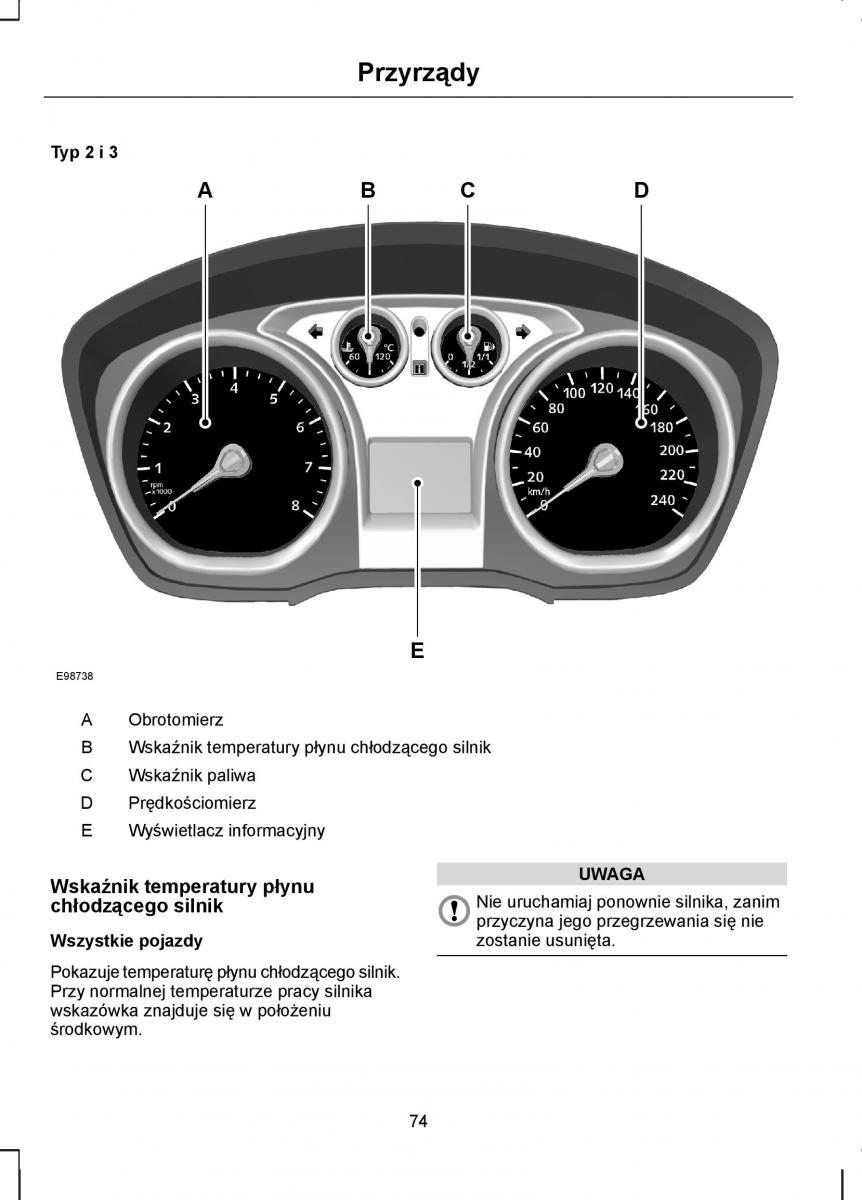 Ford C Max I 1 instrukcja obslugi / page 76