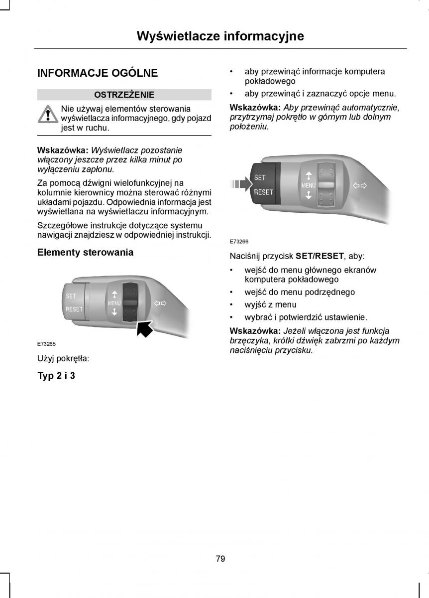 Ford C Max I 1 instrukcja obslugi / page 81