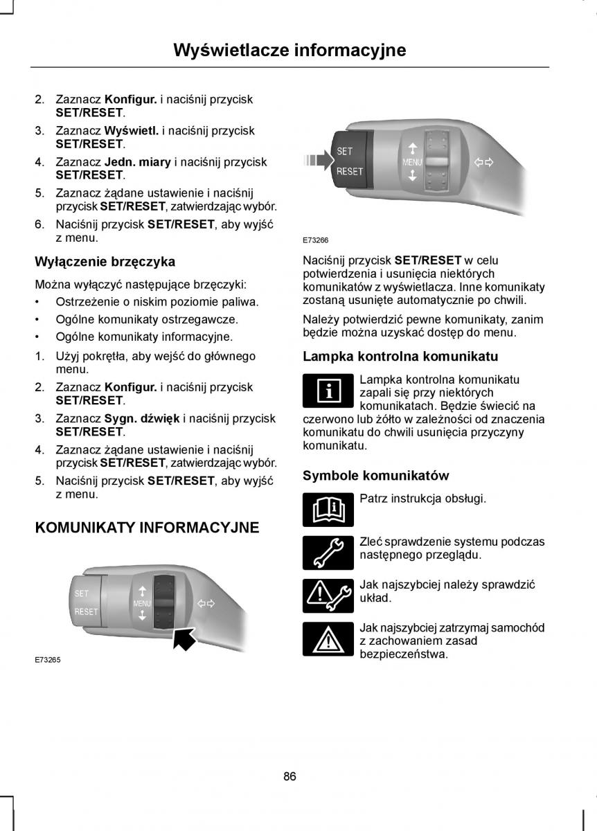 Ford C Max I 1 instrukcja obslugi / page 88