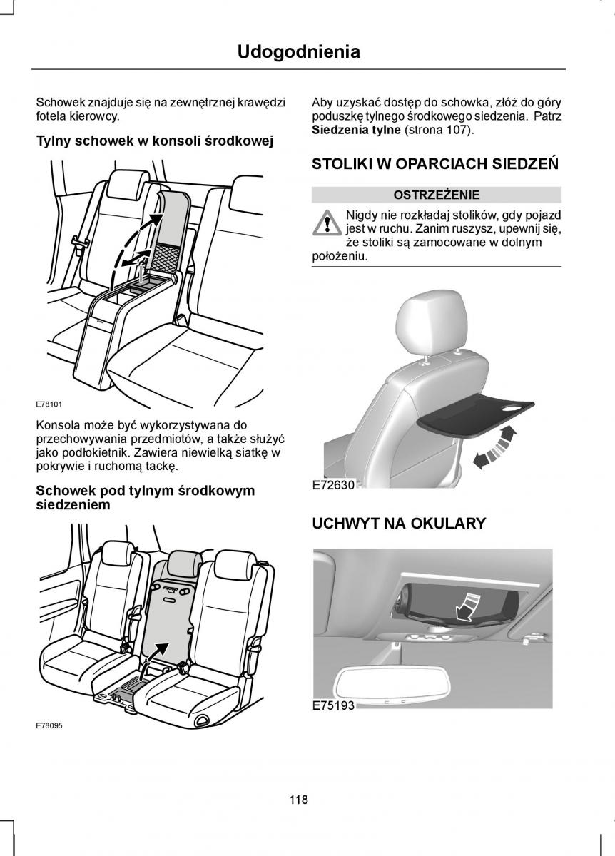 Ford C Max I 1 instrukcja obslugi / page 120