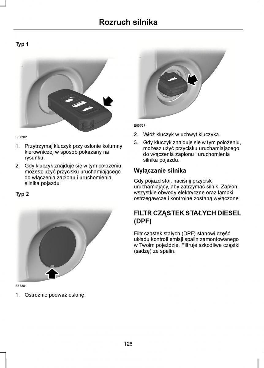 Ford C Max I 1 instrukcja obslugi / page 128