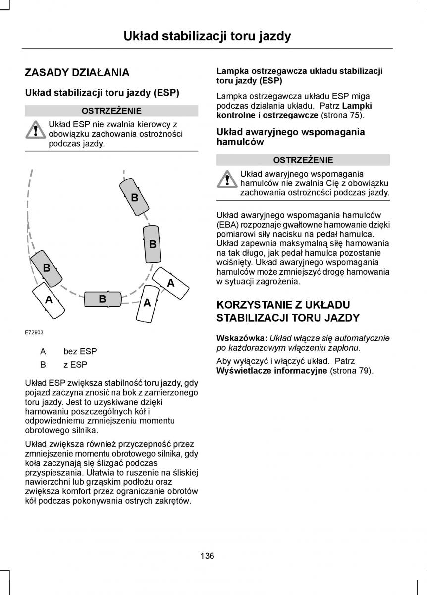 Ford C Max I 1 instrukcja obslugi / page 138