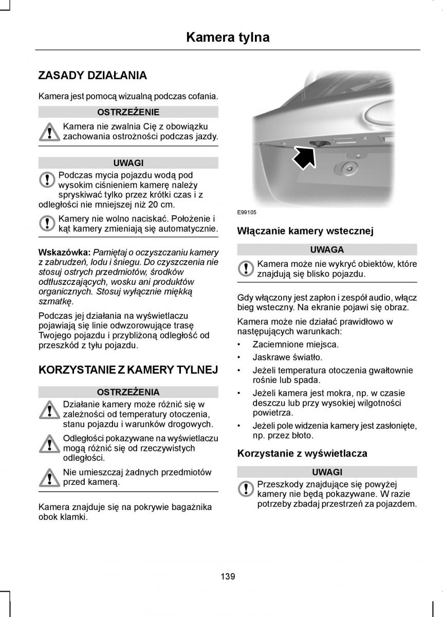 Ford C Max I 1 instrukcja obslugi / page 141