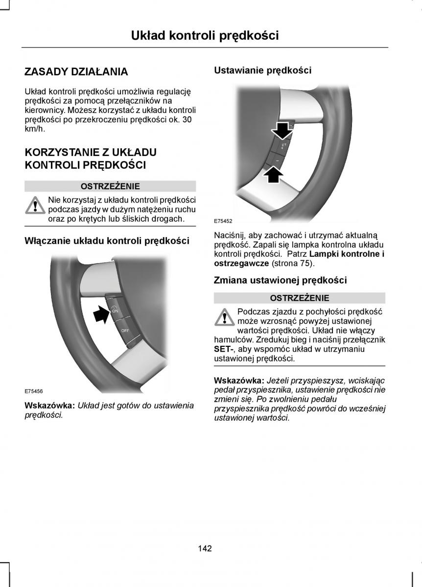 Ford C Max I 1 instrukcja obslugi / page 144