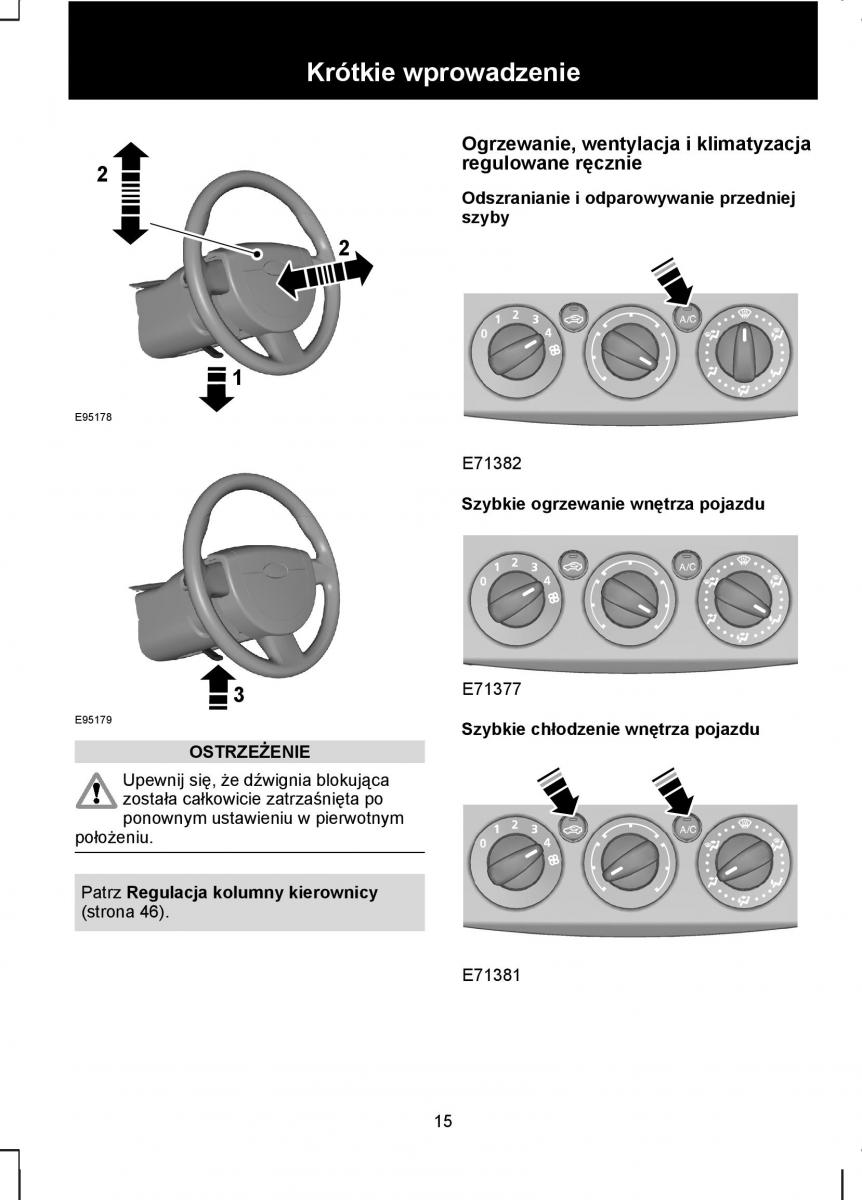 Ford C Max I 1 instrukcja obslugi / page 17