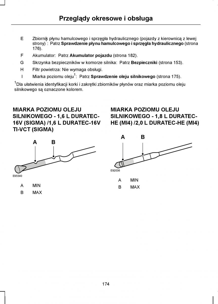 Ford C Max I 1 instrukcja obslugi / page 176