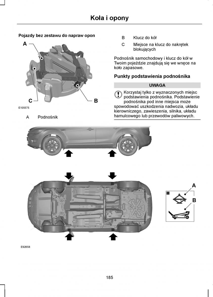 Ford C Max I 1 instrukcja obslugi / page 187