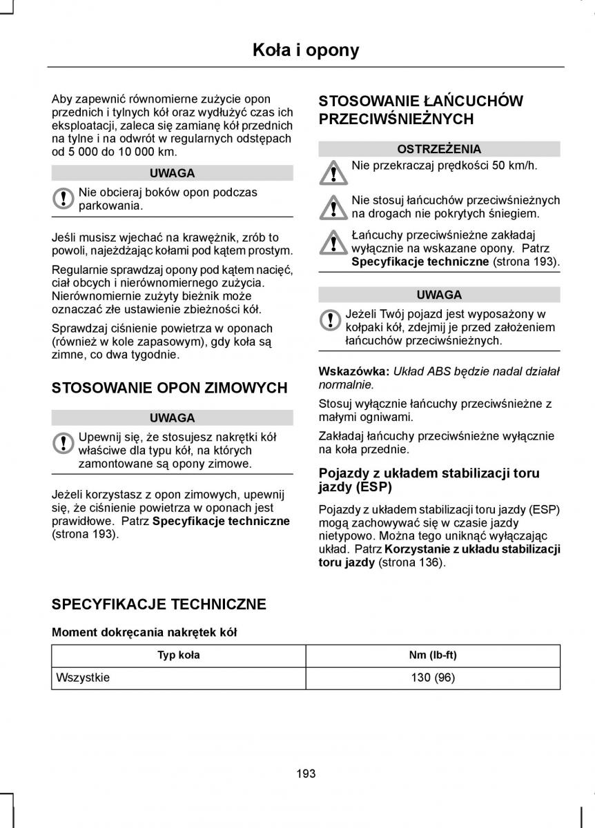 Ford C Max I 1 instrukcja obslugi / page 195