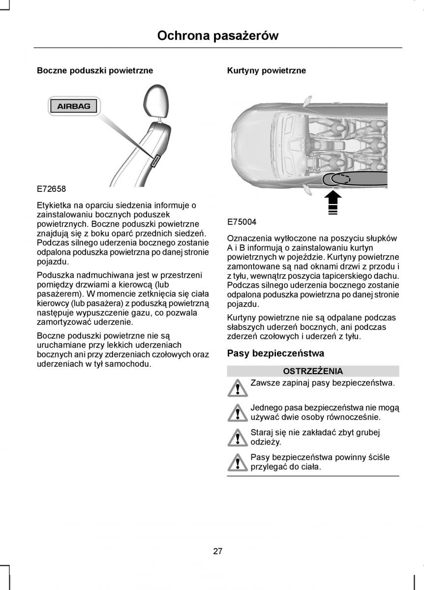 Ford C Max I 1 instrukcja obslugi / page 29