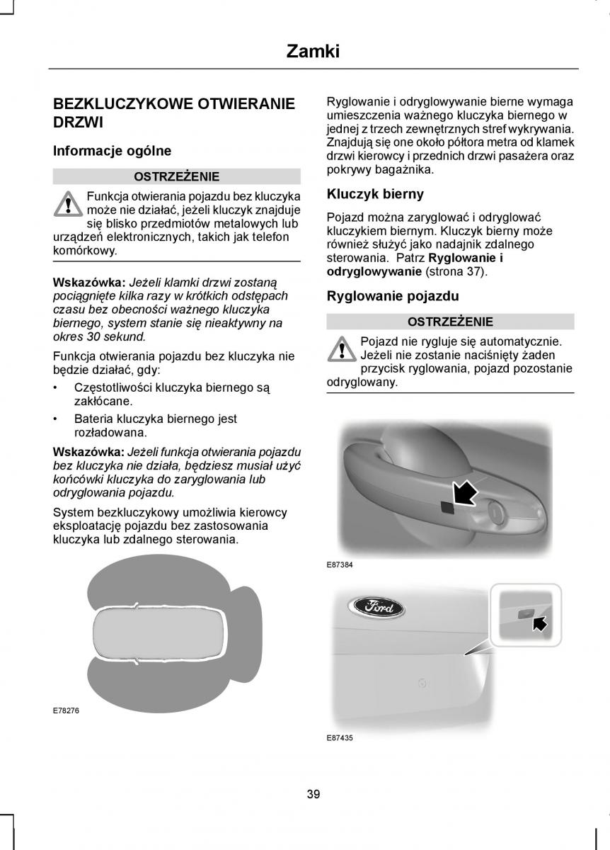 Ford C Max I 1 instrukcja obslugi / page 41