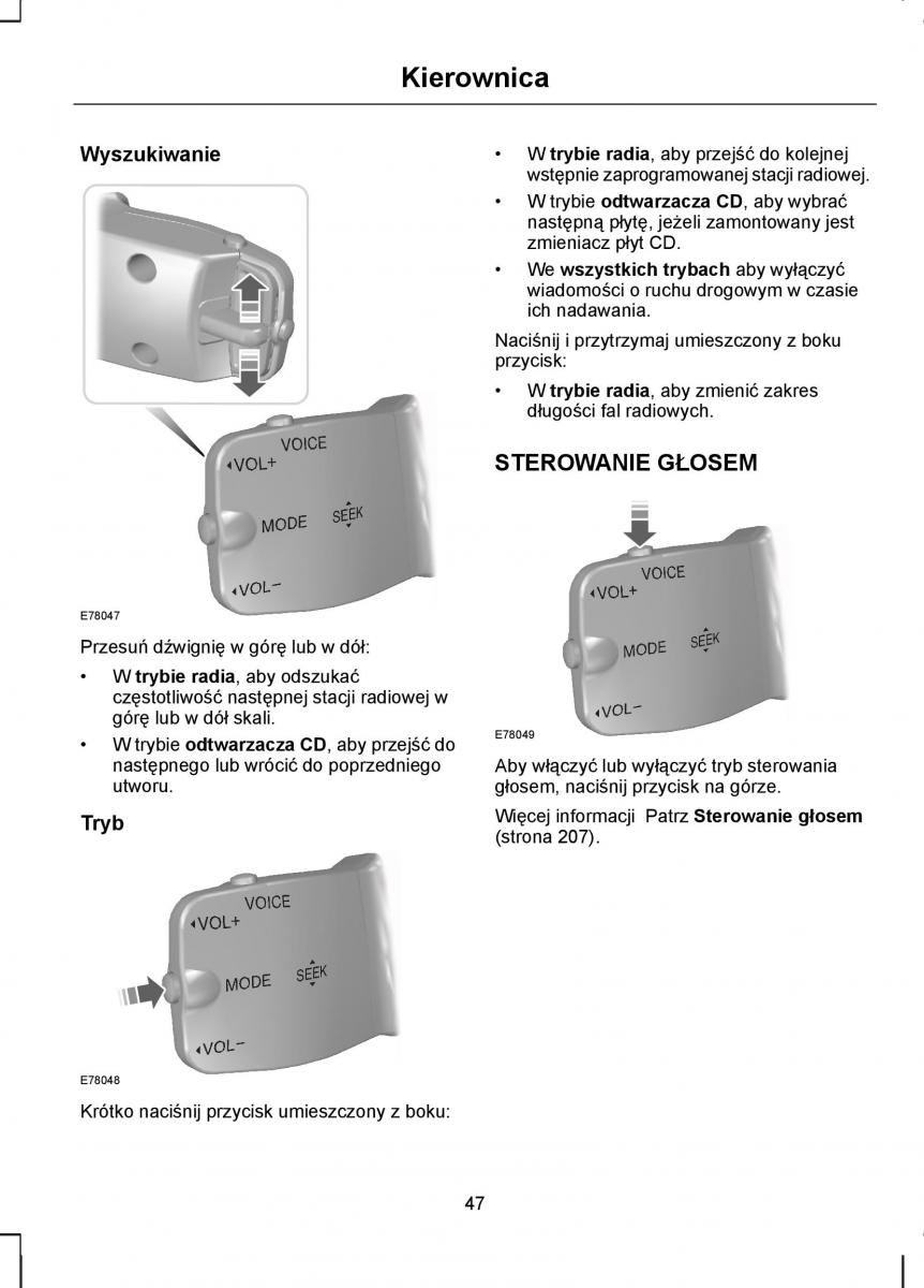 Ford C Max I 1 instrukcja obslugi / page 49