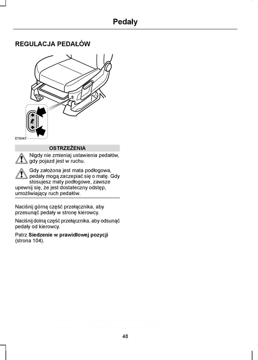 Ford C Max I 1 instrukcja obslugi / page 50