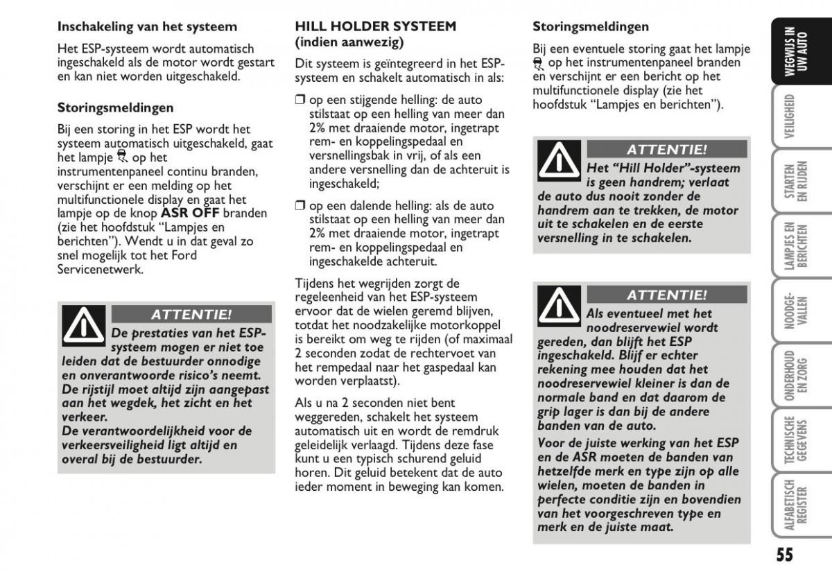 Ford Ka II 2 handleiding / page 74