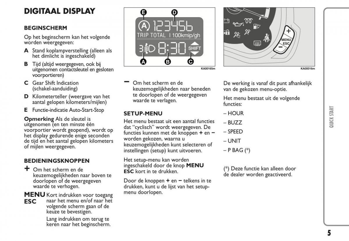 Ford Ka II 2 handleiding / page 8