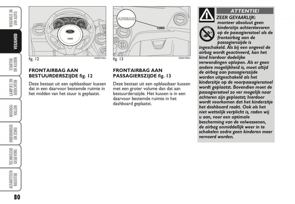 Ford Ka II 2 handleiding / page 99