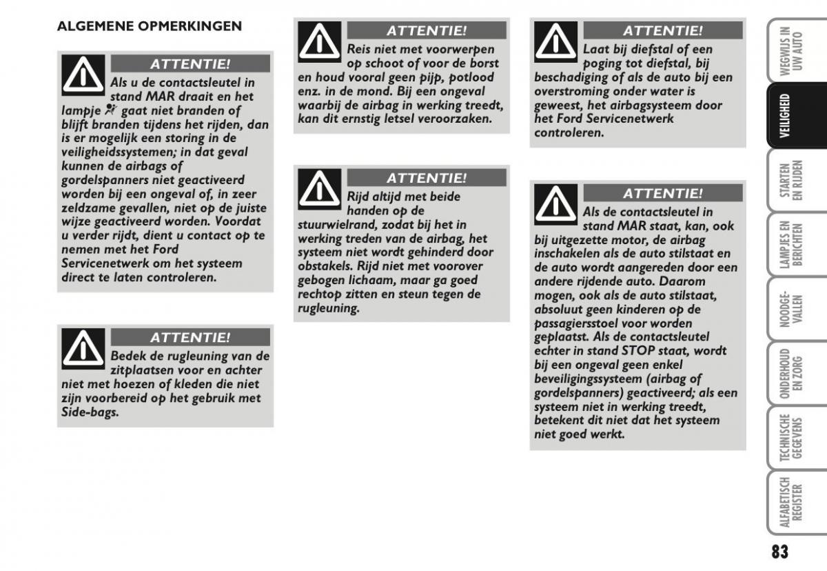 Ford Ka II 2 handleiding / page 102