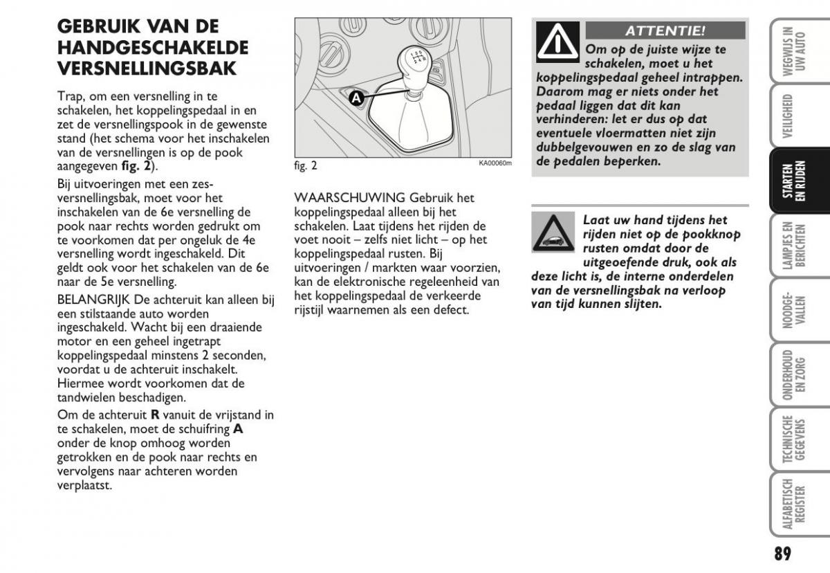 Ford Ka II 2 handleiding / page 108