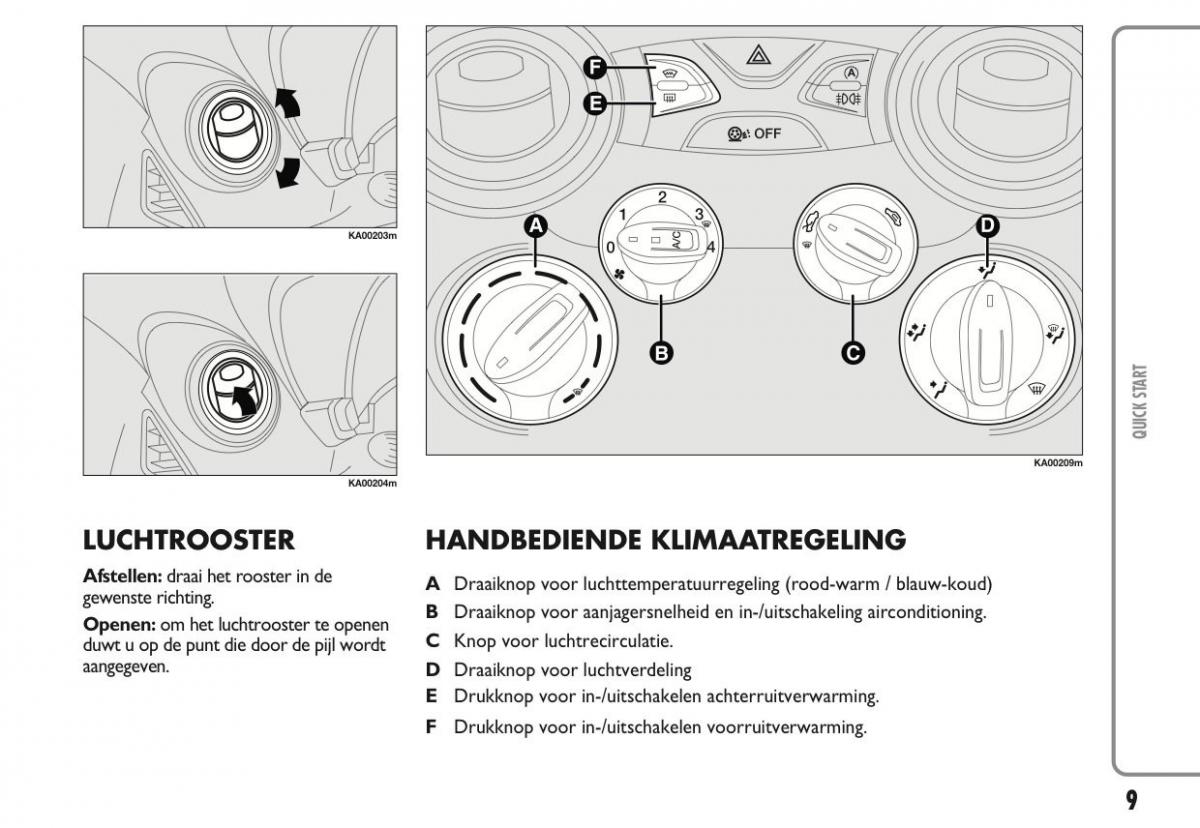 Ford Ka II 2 handleiding / page 12