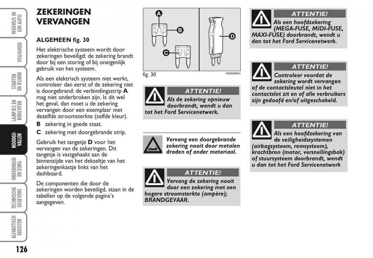 Ford Ka II 2 handleiding / page 145