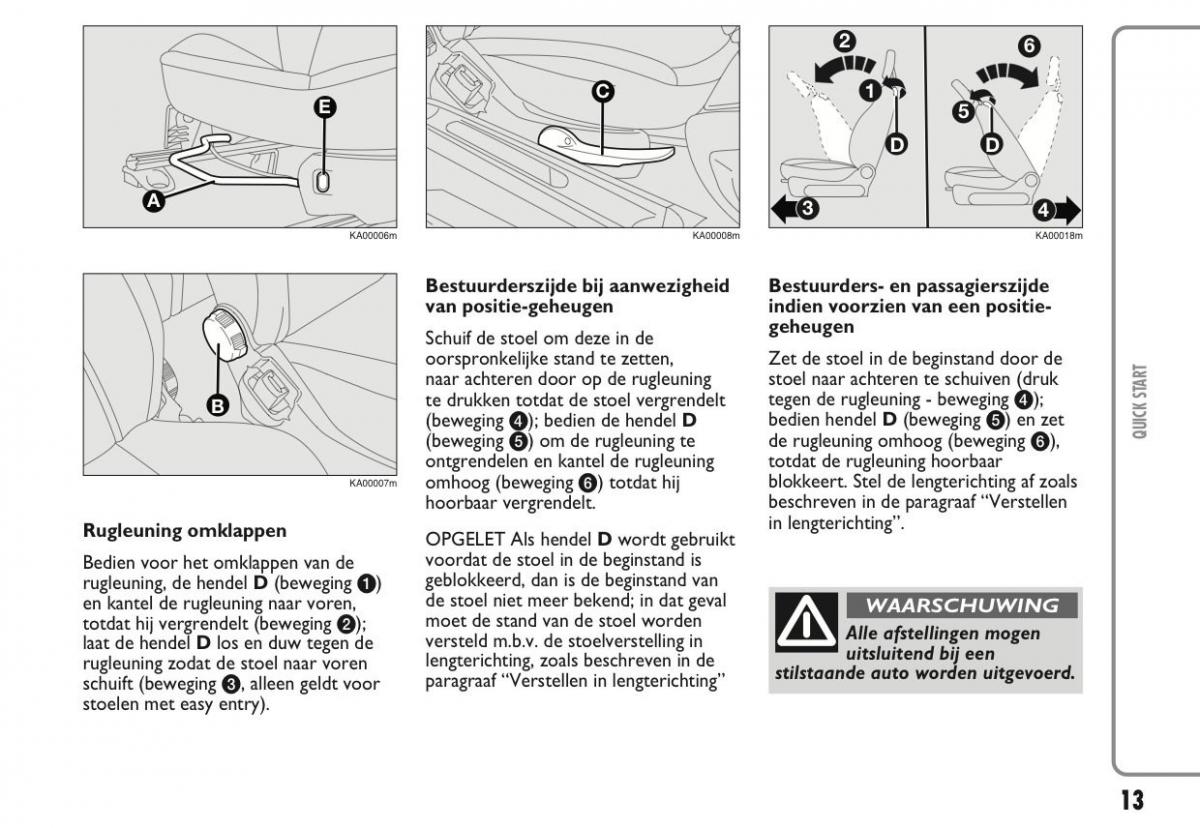 Ford Ka II 2 handleiding / page 16