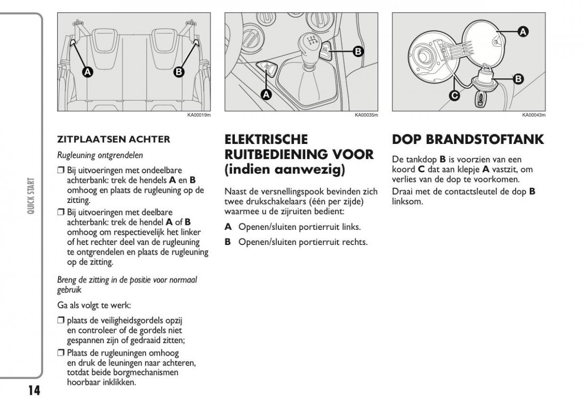 Ford Ka II 2 handleiding / page 17