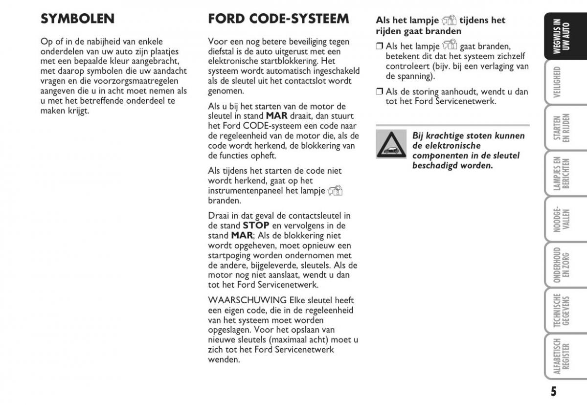 Ford Ka II 2 handleiding / page 24