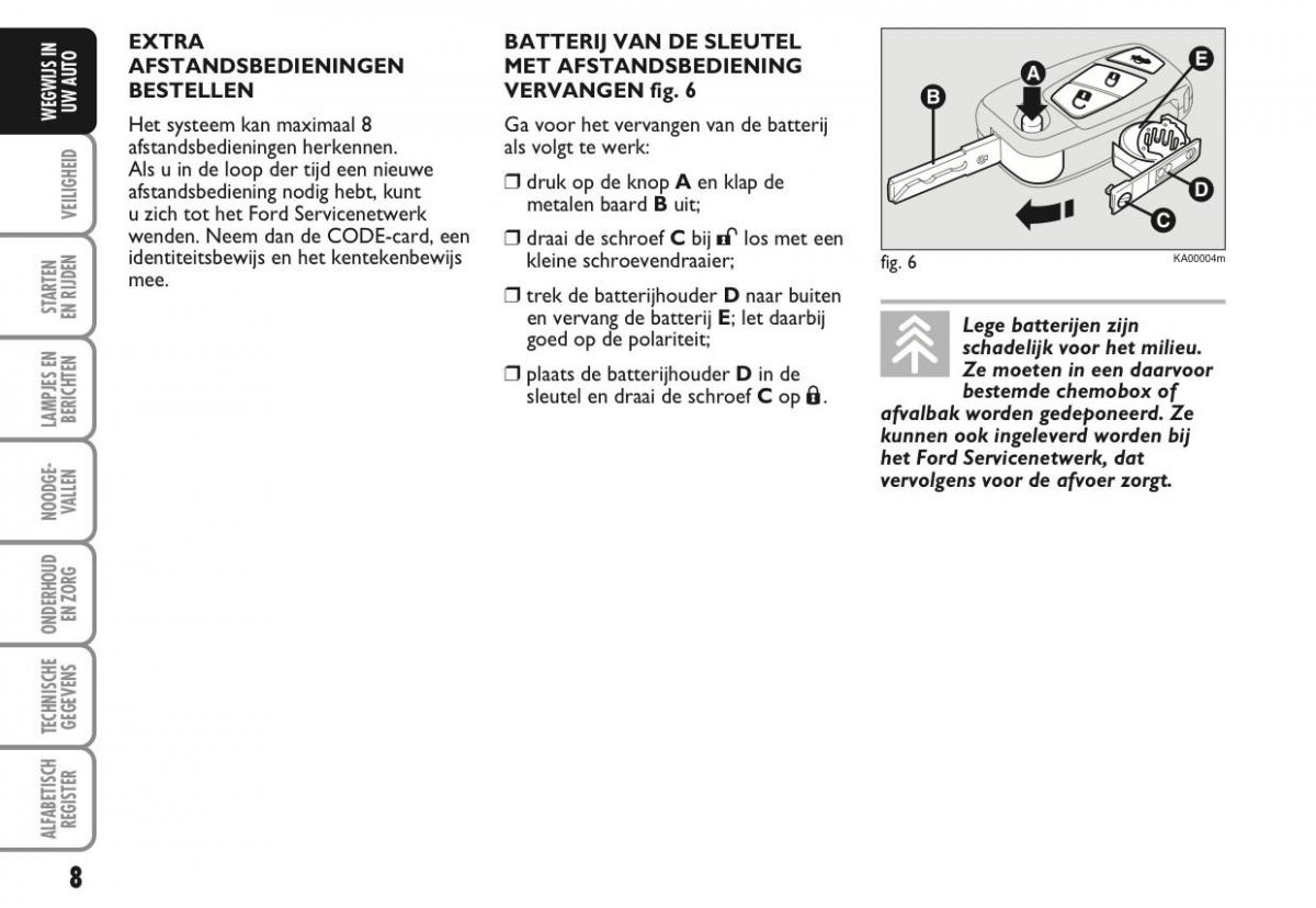 Ford Ka II 2 handleiding / page 27