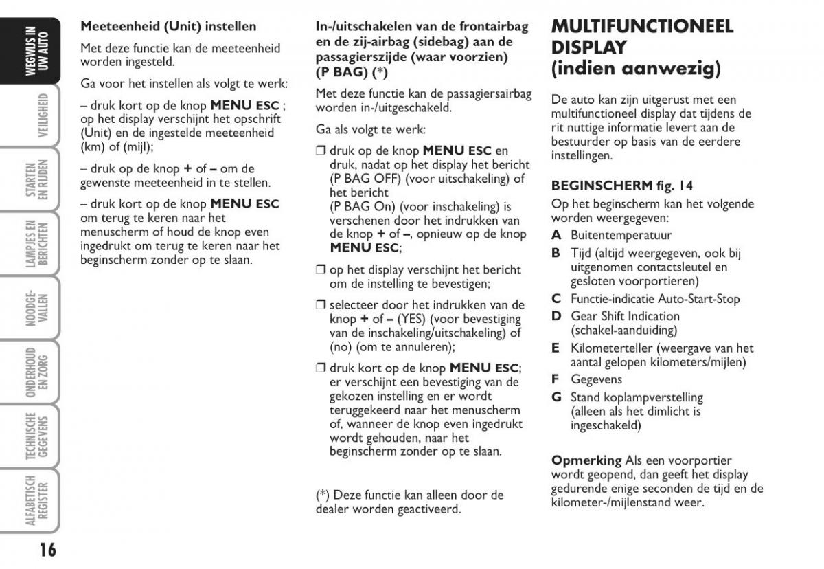 Ford Ka II 2 handleiding / page 35