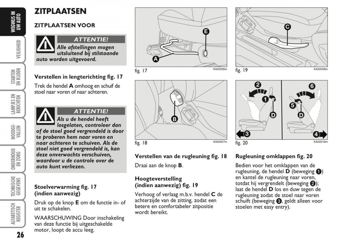 Ford Ka II 2 handleiding / page 45