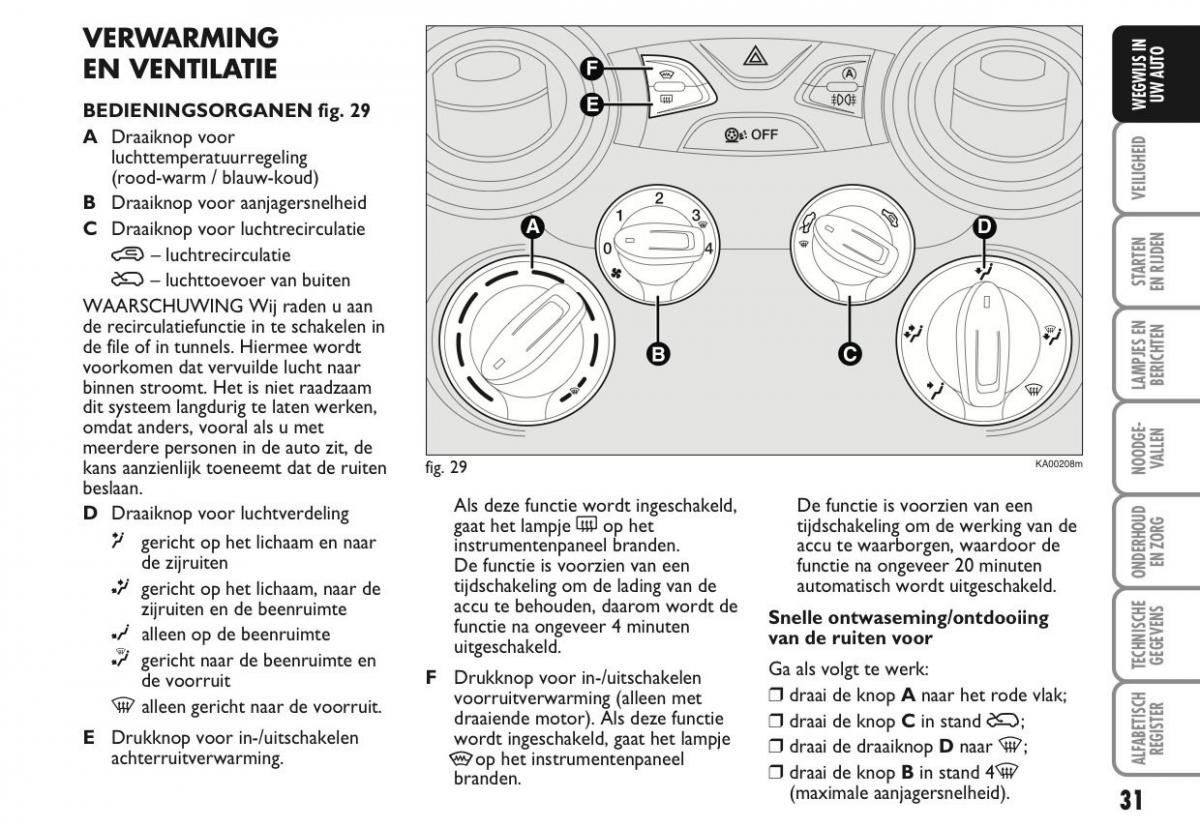 Ford Ka II 2 handleiding / page 50