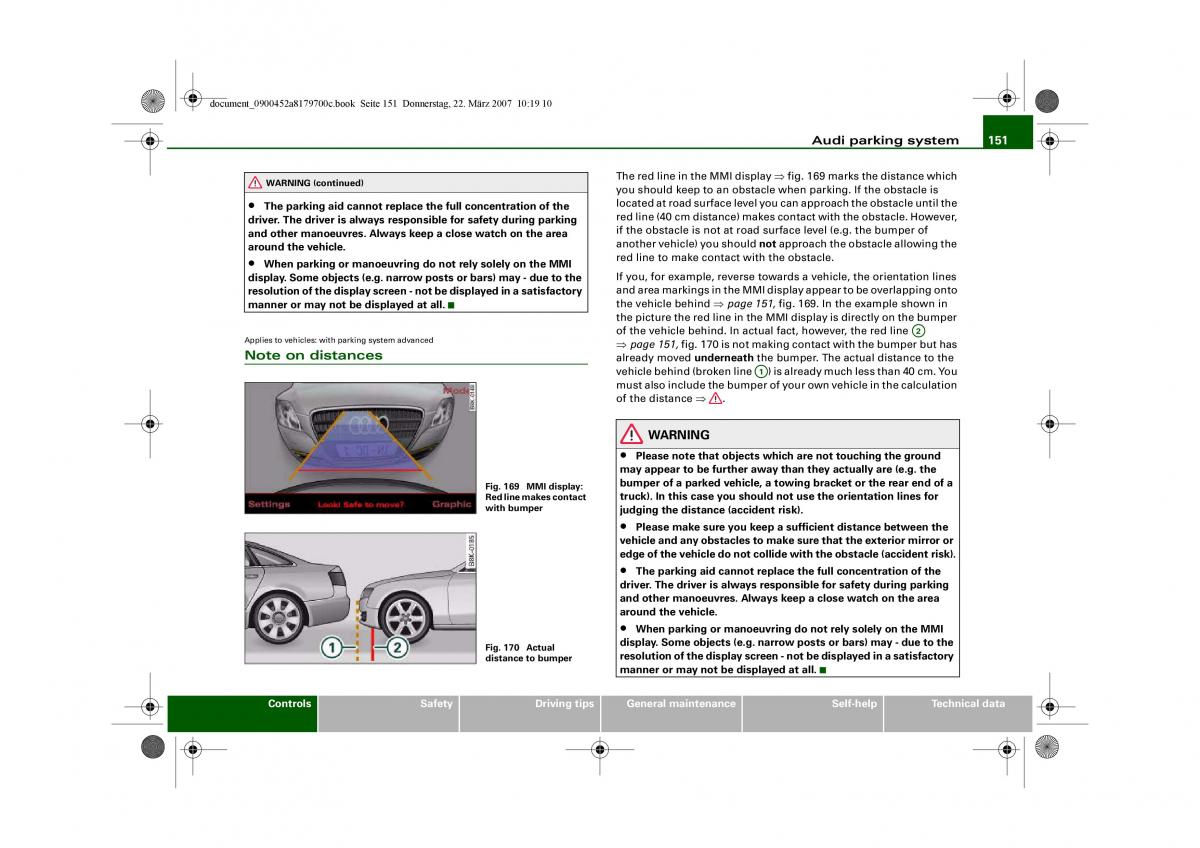 Audi A5 owners manual / page 153