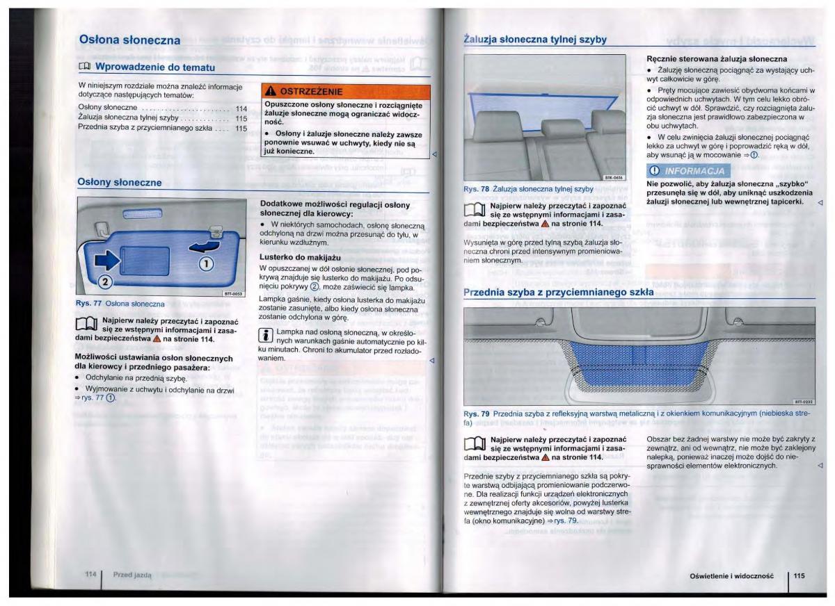 VW Golf Jetta VI 6 instrukcja obslugi / page 57