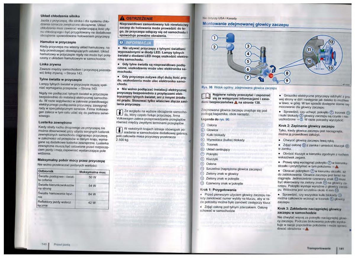 VW Golf Jetta VI 6 instrukcja obslugi / page 70