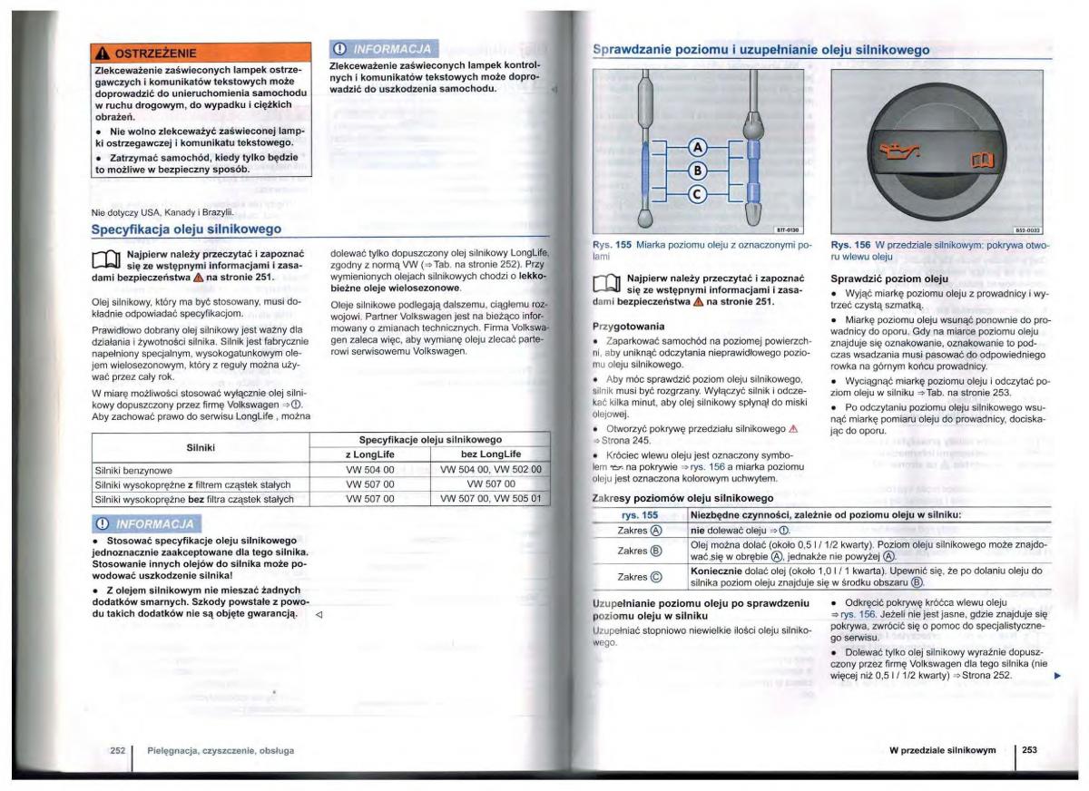 VW Golf Jetta VI 6 instrukcja obslugi / page 126