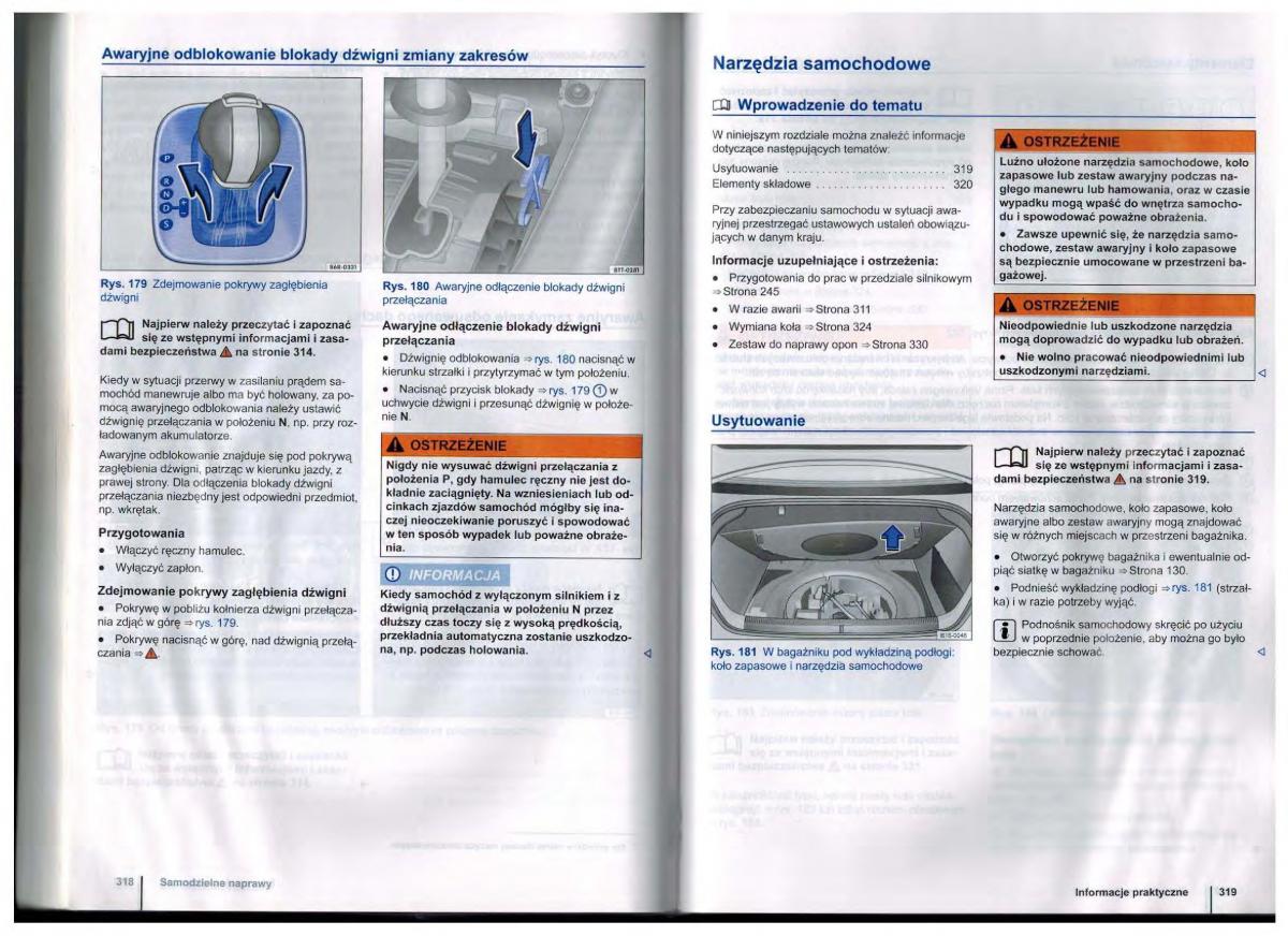 VW Golf Jetta VI 6 instrukcja obslugi / page 159