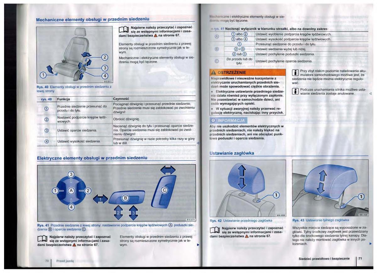 VW Golf Jetta VI 6 instrukcja obslugi / page 35